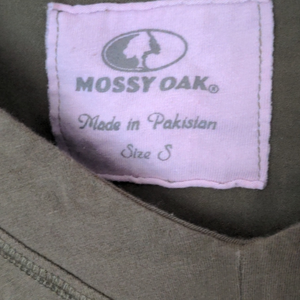 Mossy Oak Women's Size S Long Sleeve Camo Print Shirt - Picture 4 of 6